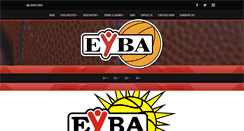 Desktop Screenshot of edmontonyouthbasketball.com